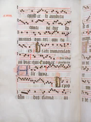 Ms 432 Temporal utilisé par les Sœurs de la Congrégation des Carmélites de Bruges, écrit par Sœur Margarita Bruynewe, 1505